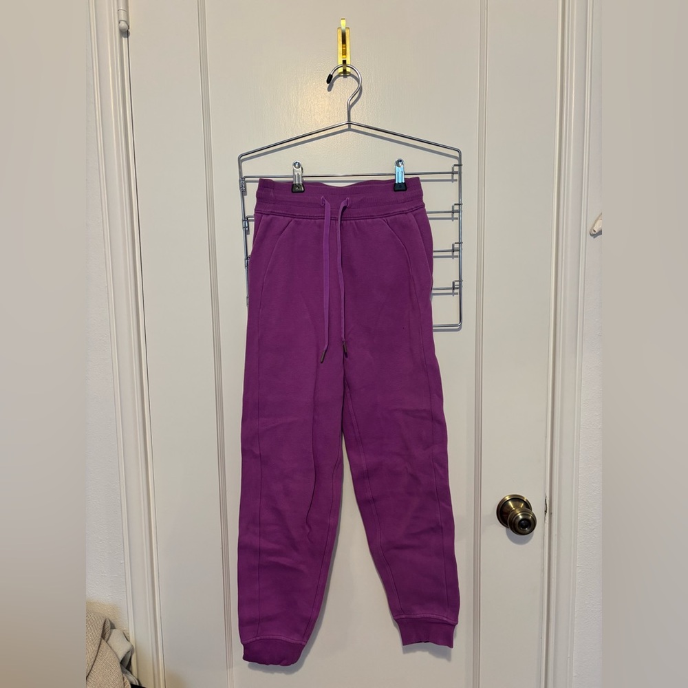 lululemon athletica Purple Drawstring Track Joggers